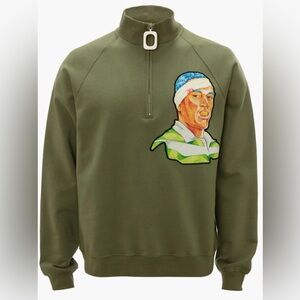 JW Anderson half zip sweater